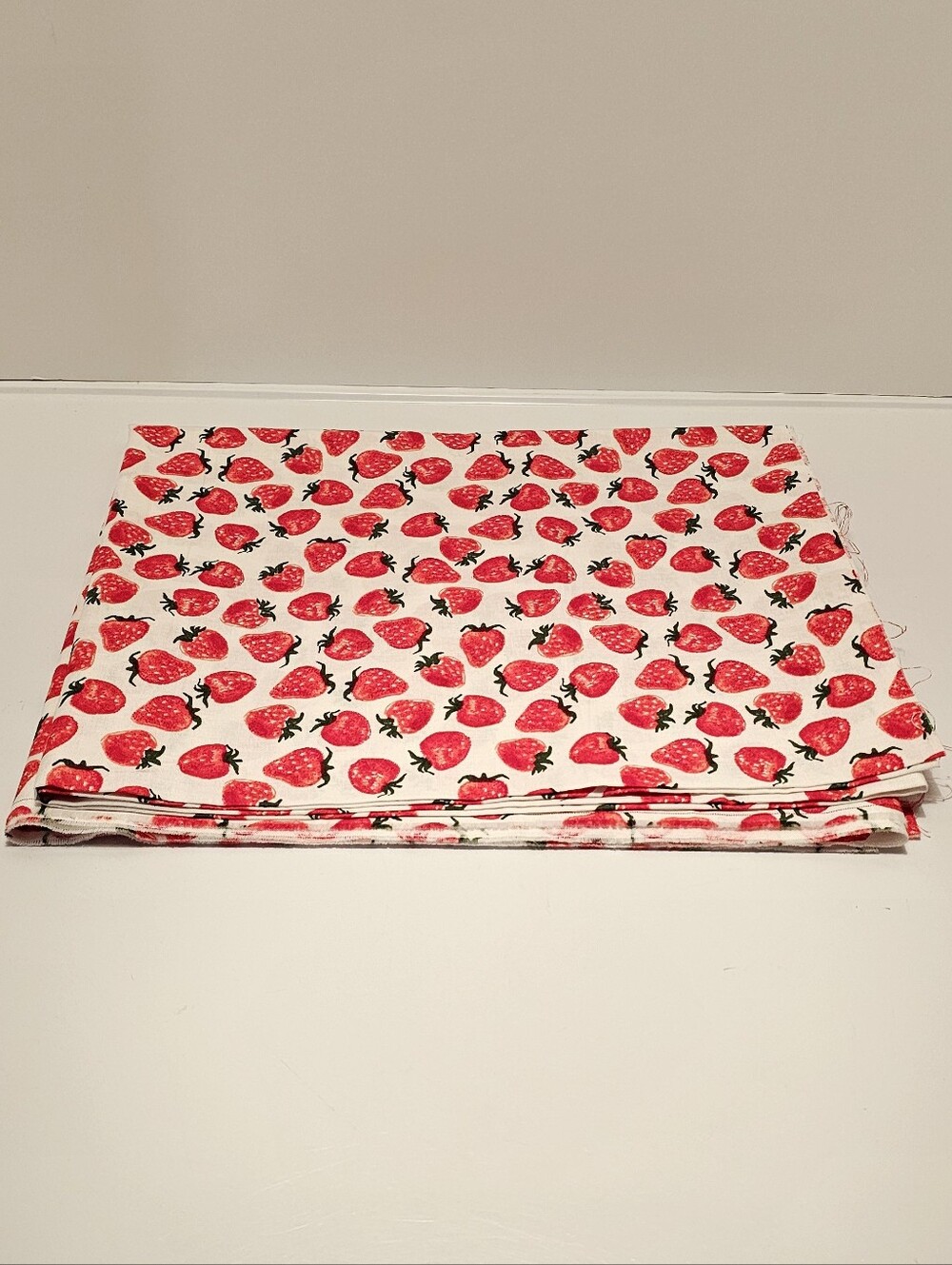 JoAnn Fabrics Cotton Strawberry Quilt Fabric